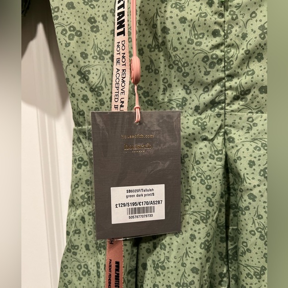 House of CB, Size S, Color: Green floral - Picture 2 of 4